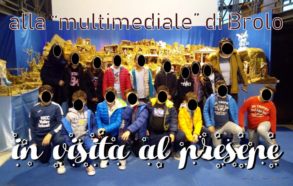 BROLO A NATALE – In visita al Presepe… Un successo per quello allestito alla Multimediale
