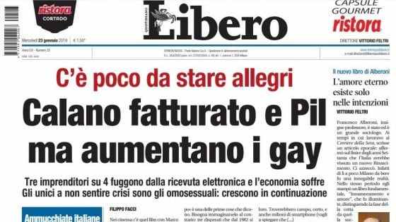 “LIBERO” DI DIRE MINCHIATE? – C’è davvero poco da stare allegri!