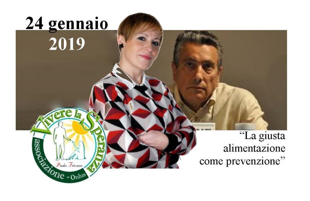 PREVENZIONE ONCOLOGICA – A Brolo, il 24 gennaio, un incontro promosso dall’Associazione “Vivere la Speranza Paola Fricano”