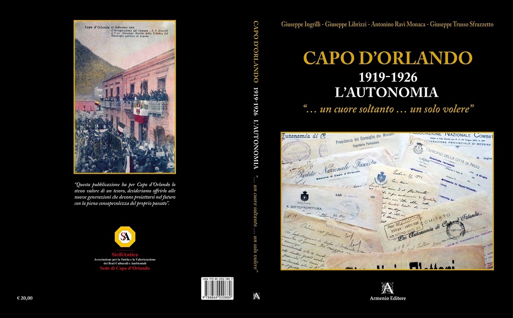 CAPO D’ORLANDO – Domani in biblioteca la presentazione del volume sull’autonomia