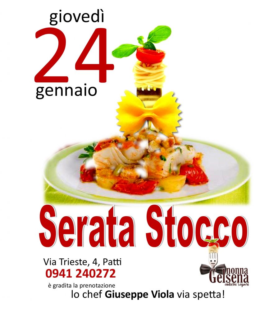 LO STOCCO – Questa sera serata speciale da Nonna Gelsena a Patti