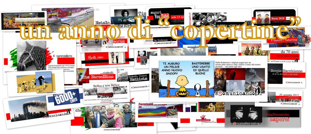 2018 & SCOMUNICANDO “SOCIAL”- Le nostre copertine su facebook e un grande grazie ai nostri Lettori