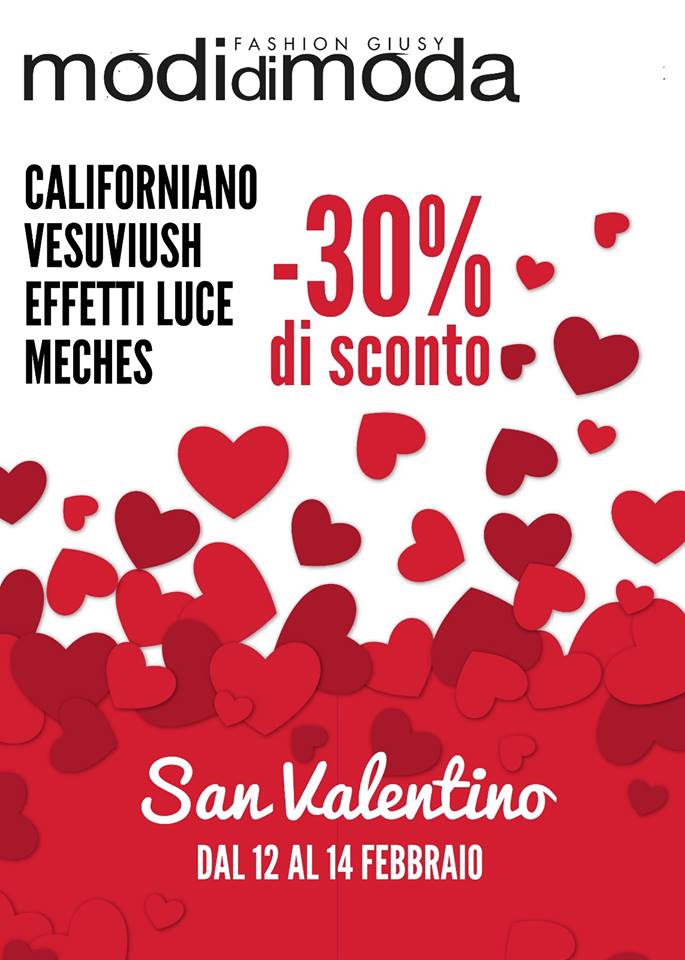 “LOVE IS IN THE HAIR” – Un San Valentino “speciale” alla Fashion Giusy di Brolo