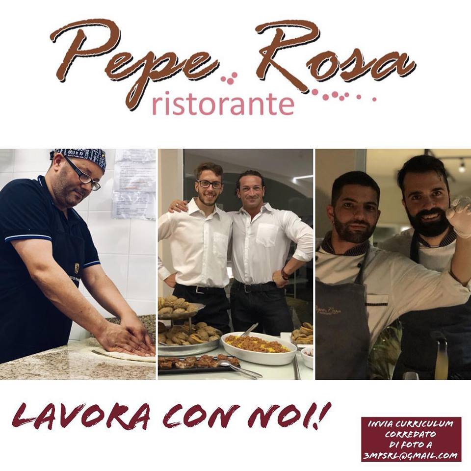 IL LAVORO CHE C’E’! – Lavorare da Pepe Rosa