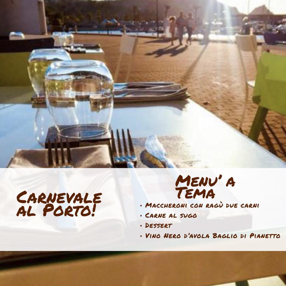 CARNEVALE AL PORTO – La proposta gastronomica di Pepe Rosa, a Capo d’Orlando