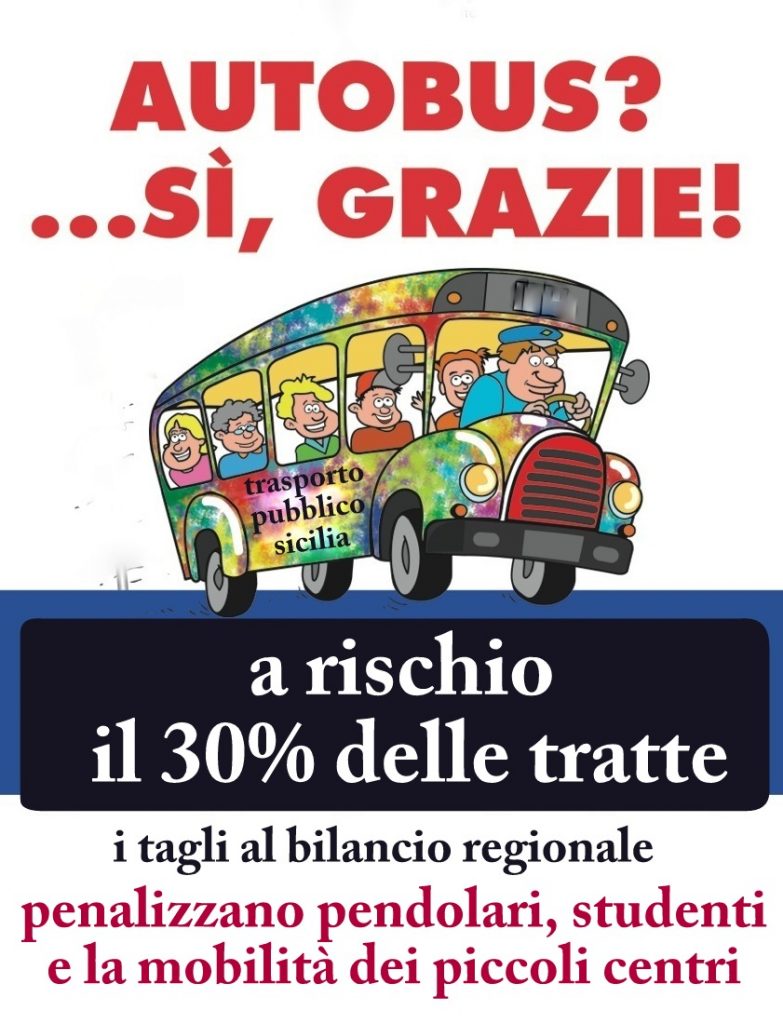 TRASPORTI IN SICILIA – A rischio tagli. Penalizzati studenti e lavoratori ed anche l’occupazione nel comparto