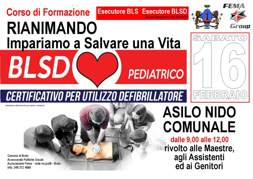 “RIANIMANDO” – Un corso per le Maestre del “Nido” … a Brolo