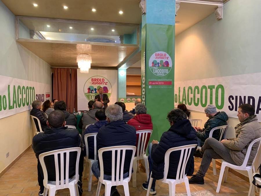 “SPORTIVAMENTE VOTANDO” – Laccoto incontra le società sportive brolesi. “Vicino alle esigenze degli sportivi”