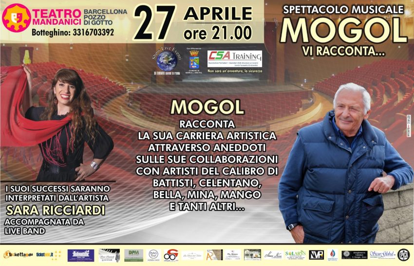 TEATRO – Sul palco del Mandanici anche Mogol