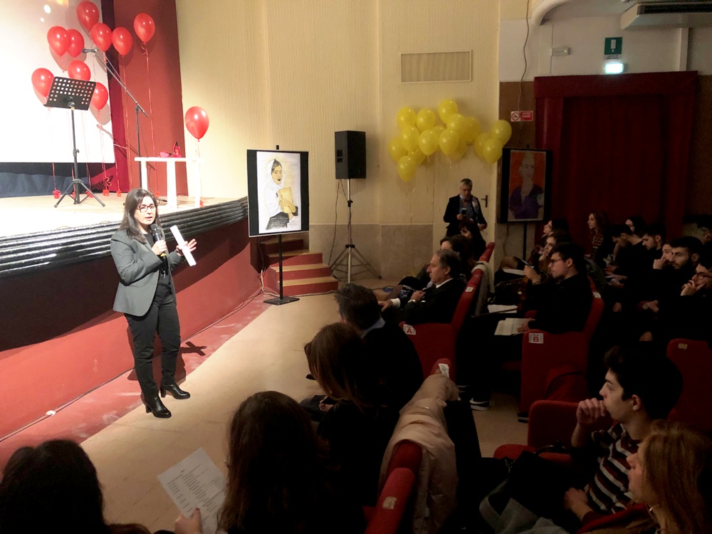 SANT’AGATA MILITELLO – Con gli studenti nella Giornata internazionale della Donna