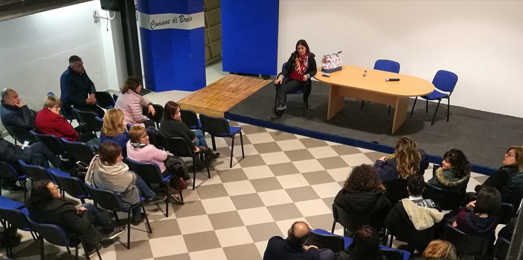 IRENE RICCIARDELLO – Parlando con le Associazioni: “Io in questi cinque anni ci sono stata e sarebbe bello continuare, se lo vorrete, quel percosso avviato insieme”