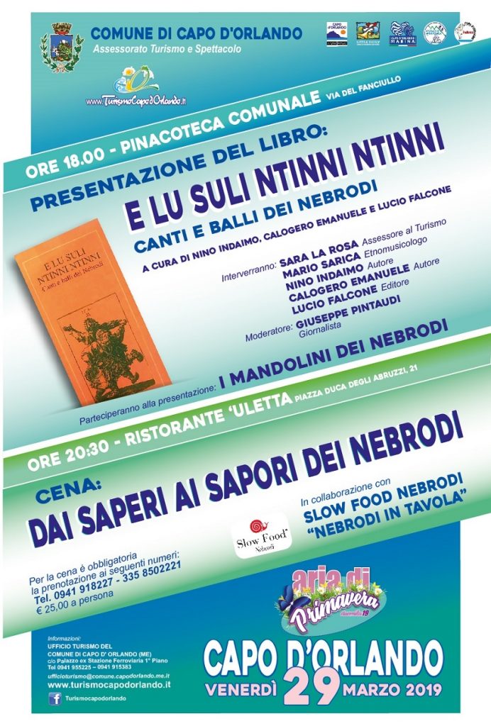 CAPO D’ORLANDO – “Aria di primavera” le iniziative del fine settimana