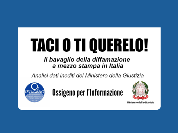 QUERELE AI GIORNALISTI – Uno sportello legale gratuito promosso dall’Ordine di Sicilia