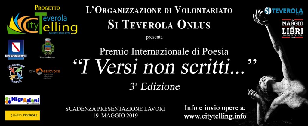 POESIA – Premio Internazionale “I Versi non Scritti” 2019