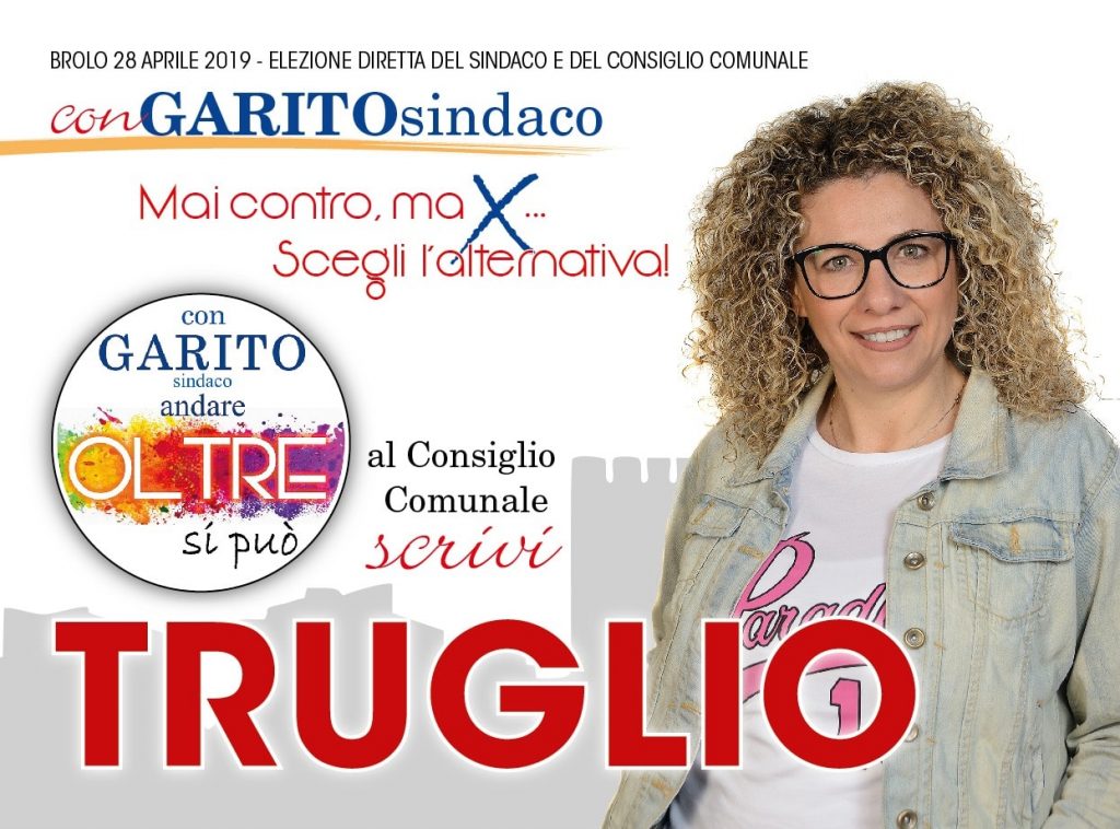 CINZIA TRUGLIO – Io ci sono, ci sono sempre stata e ci sarò