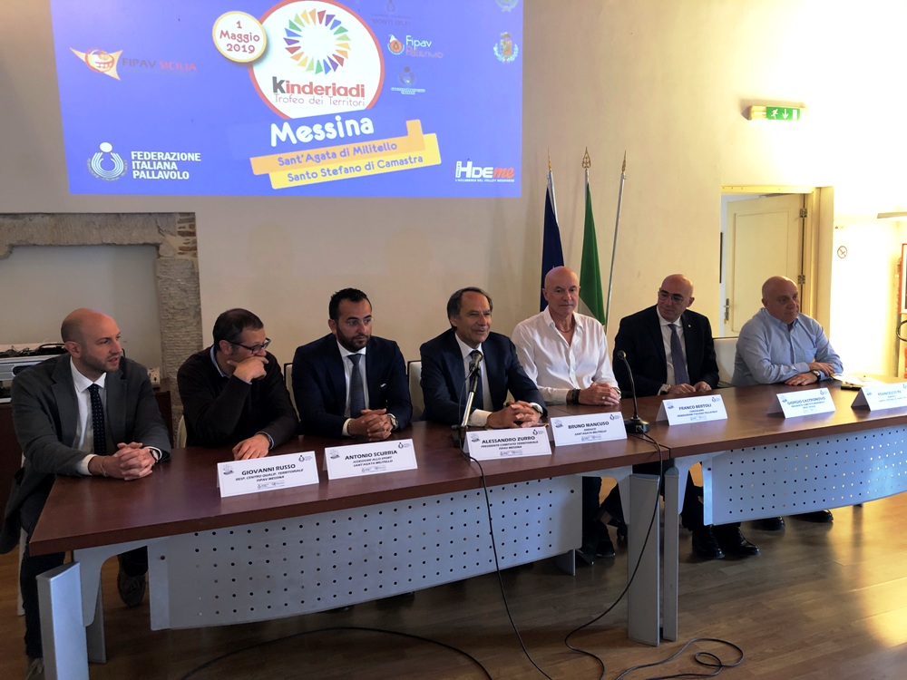 FIPAV – Presentata al Castello Gallego di Sant’Agata Militello la 51^ edizione del Trofeo dei Territori