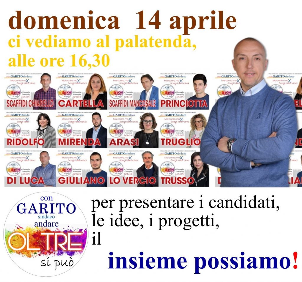 SALVO GARITO – “Al solito si parla bene e si razzola male”