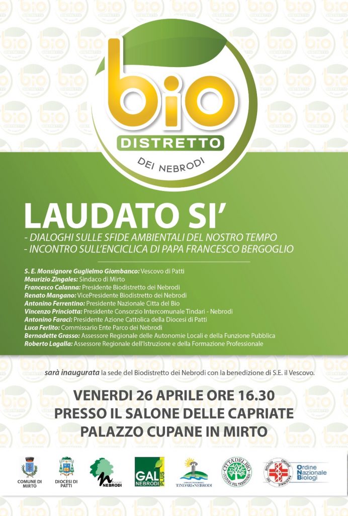 MIRTO – Biodistrtto dei Nebrodi, inaugurazione della sede con la Benedizione del Vescovo di Patti