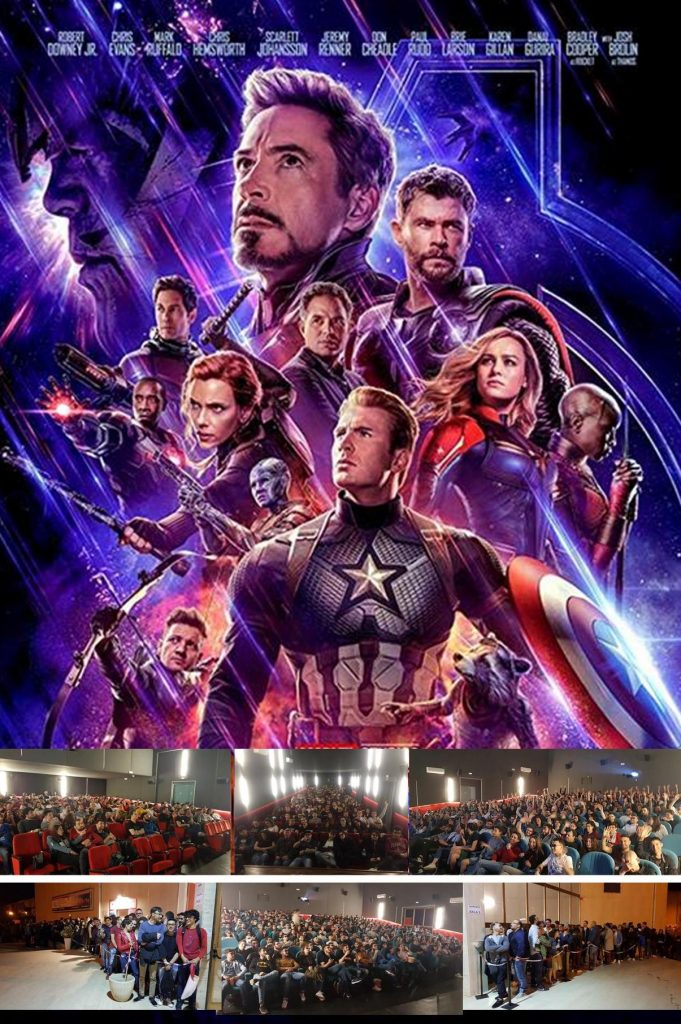 MARATONA “AVENGERS ENDGAME” – Il Sold-Out dell’evento. Il film resta in programmazione sino a martedì 7 maggio