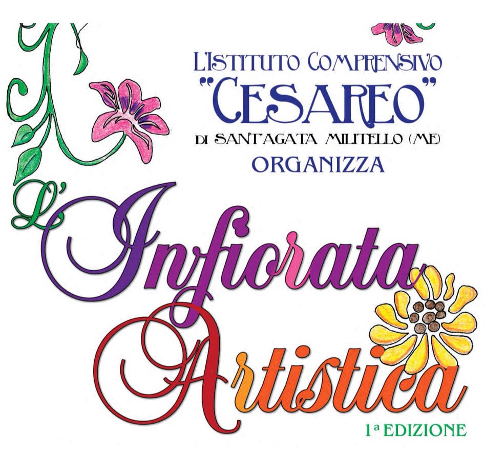 SANT’AGATA MILITELLO – L’Infiorata Artistica del “Cesareo”