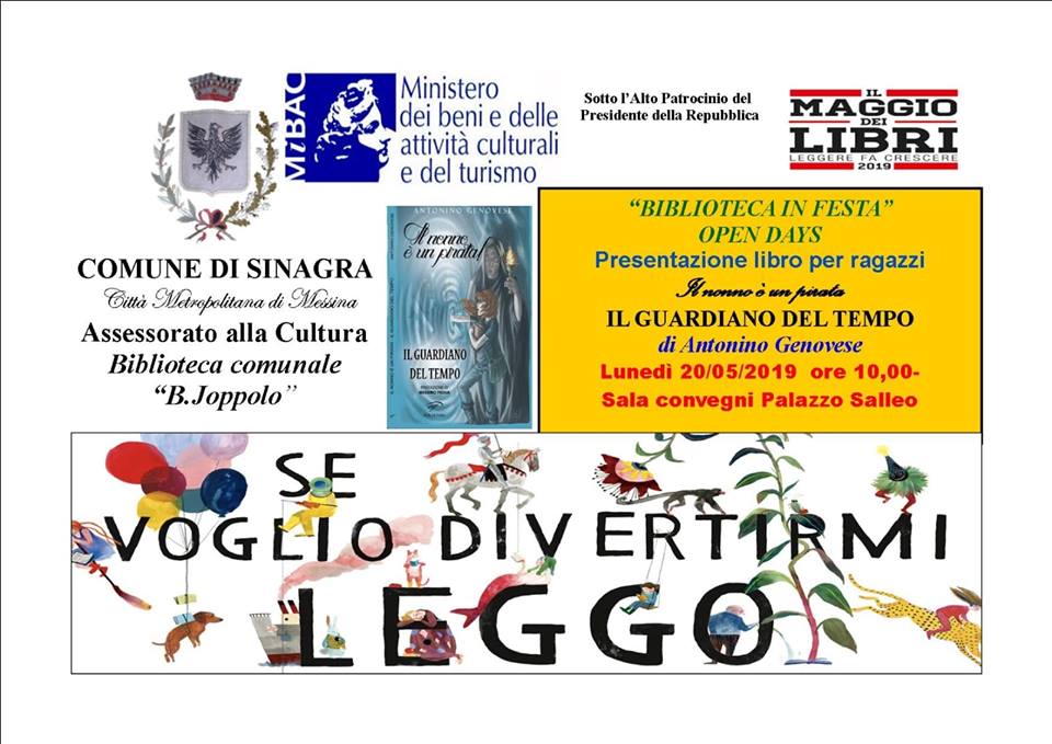 BIBLIOTECA IN FESTA – “il nonno e il pirata” a Sinagra