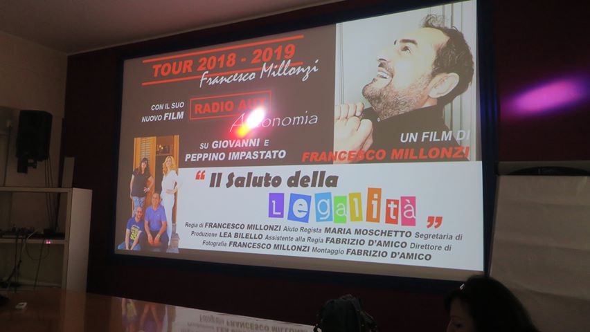 SCUOLA & LEGALITA’ – Ieri a Capo d’Orlando il film “Radio Aut”