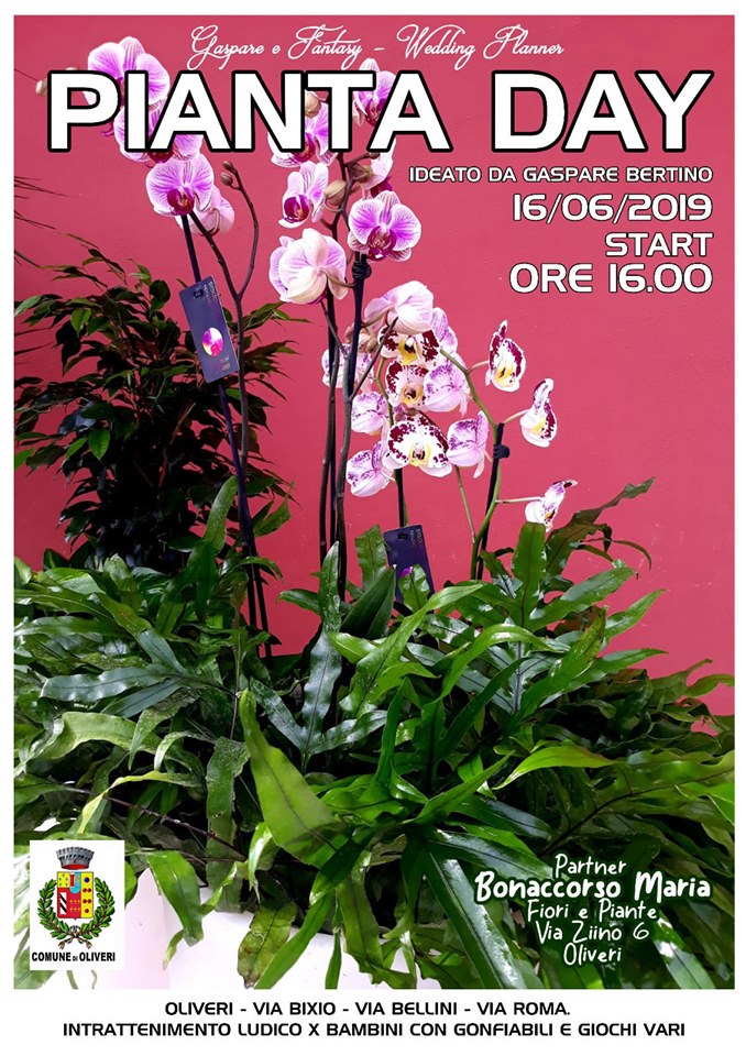 OLIVERI – “Pianta Day” la mostra mercato del florovivaismo