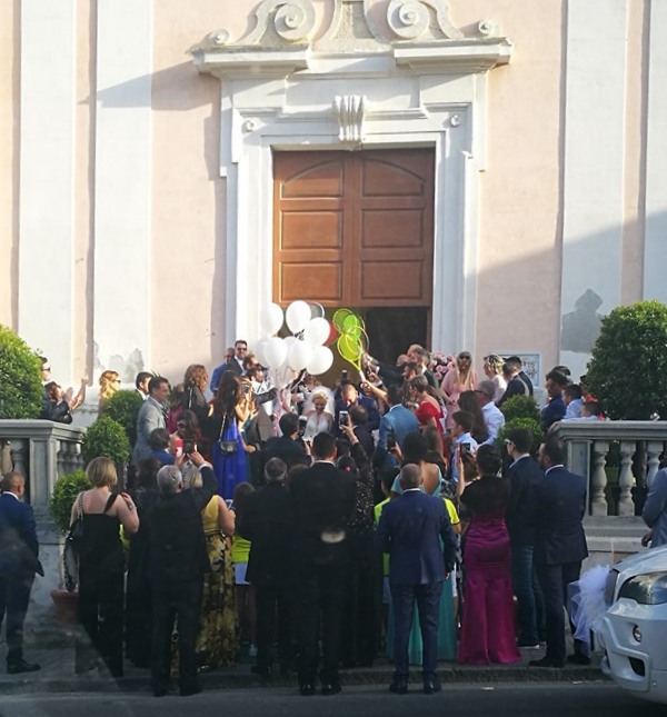 RACCHETTE PER GLI SPOSI – La foto per Giovanni e Angelica