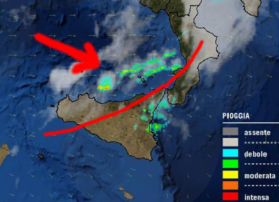 IL METEO – La pioggia presto passerà