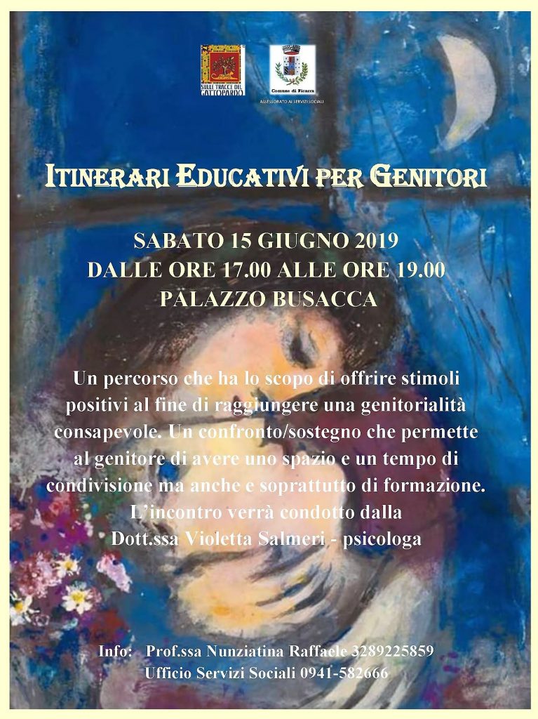 FICARRA – Presentazione del progetto “Itinerari educativi per genitori”
