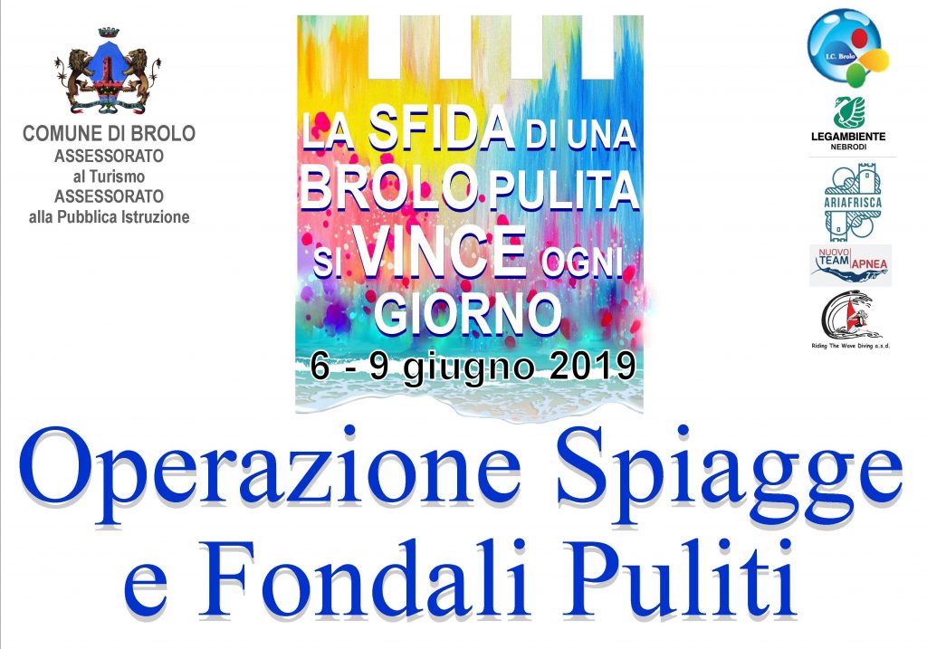 BROLO – Giovedì e Domenica “Operazione spiagge e fondali puliti”