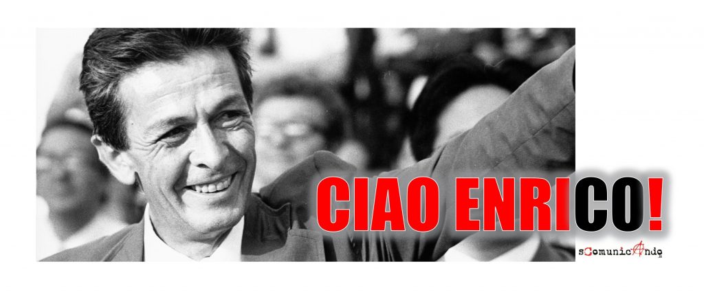 LA COPERTINA – Ciao Enrico!