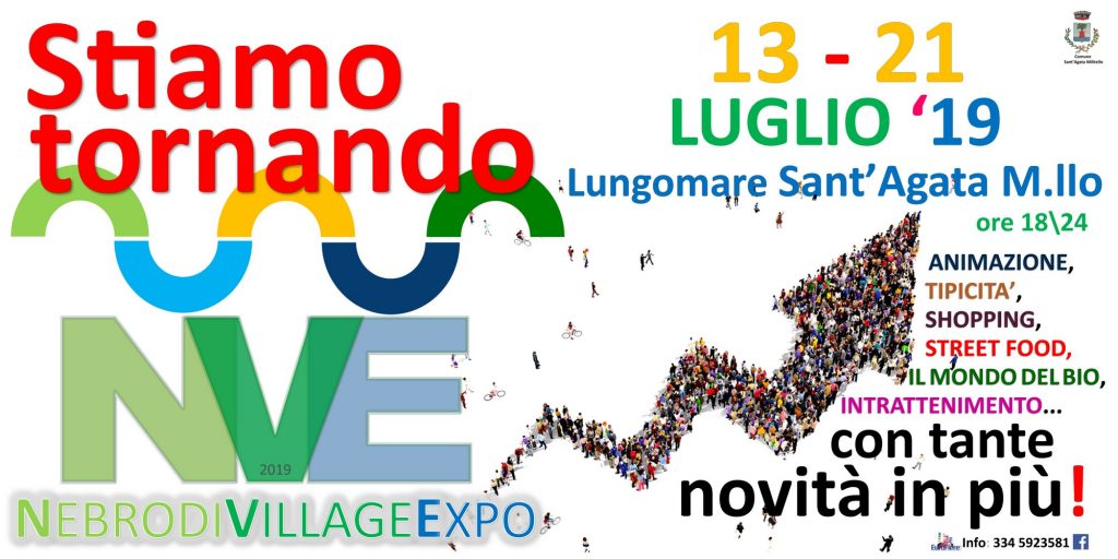 DA OGGI A SANTAGATA – Il Nebrodi Village Expo 2019