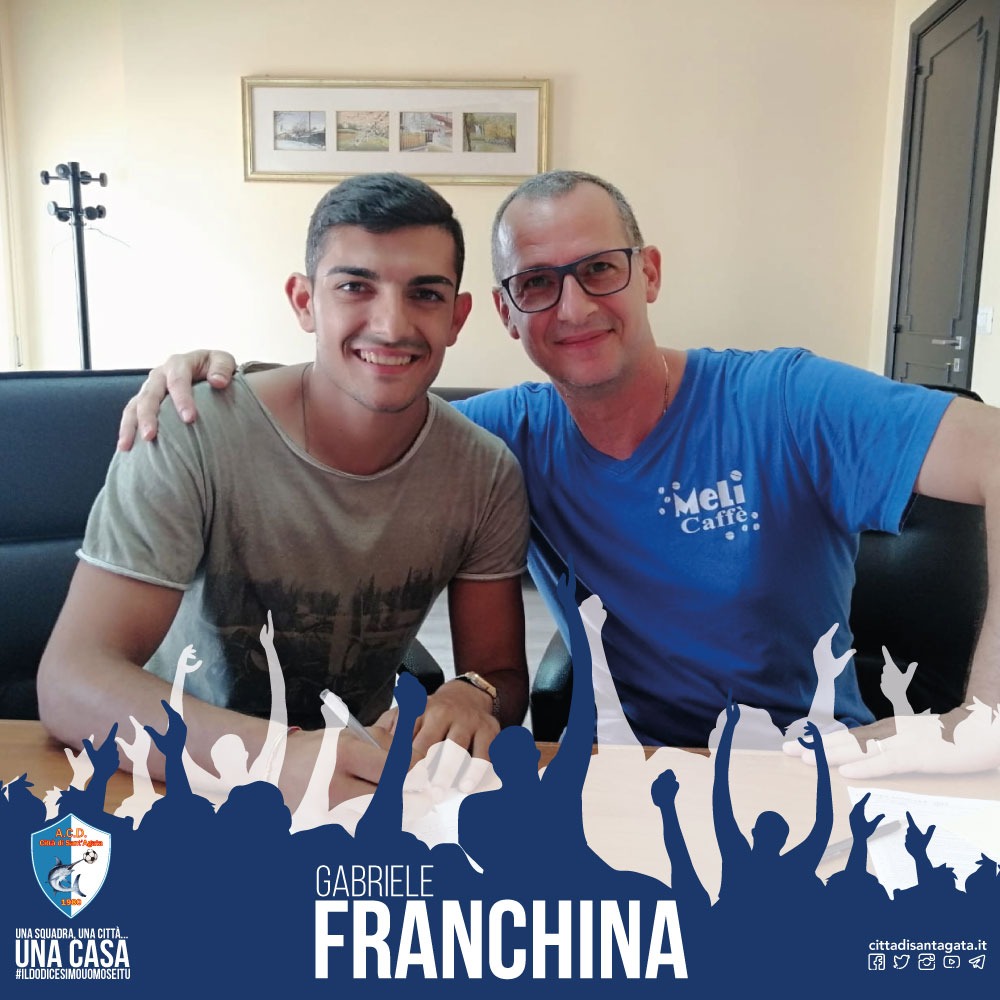 CITTÀ DI S.AGATA CALCIO – S.Agata riabbraccia Gabriele Franchina