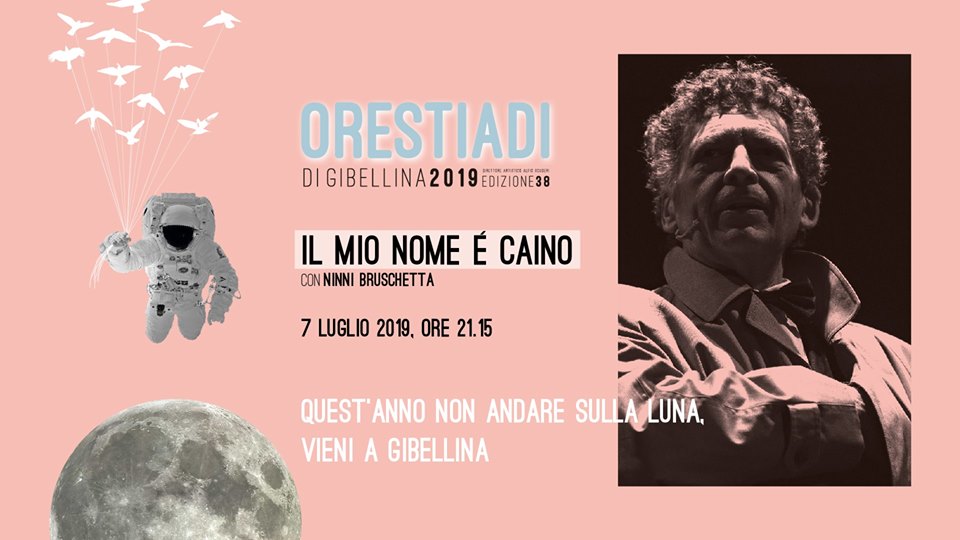 ORESTIADI – In scena “Il Mio Nome è Caino”, interpretato da Ninni Bruschetta con Cettina Donato al pianoforte