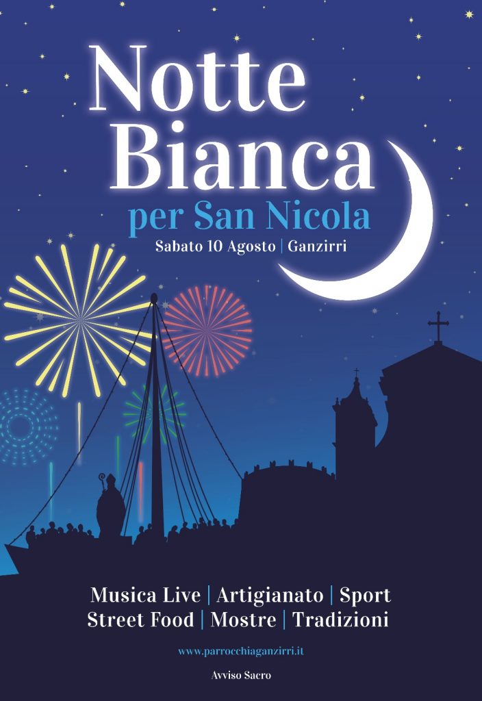 GANZIRRI – Conto alla rovescia per la II edizione della Notte Bianca di San Nicola