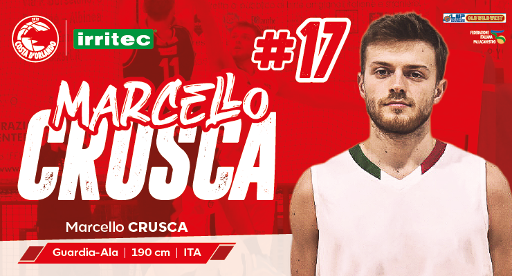 IRRITEC COSTA D’ORLANDO – Nuovo arrivo in casa Costa, Marcello Crusca è biancorosso