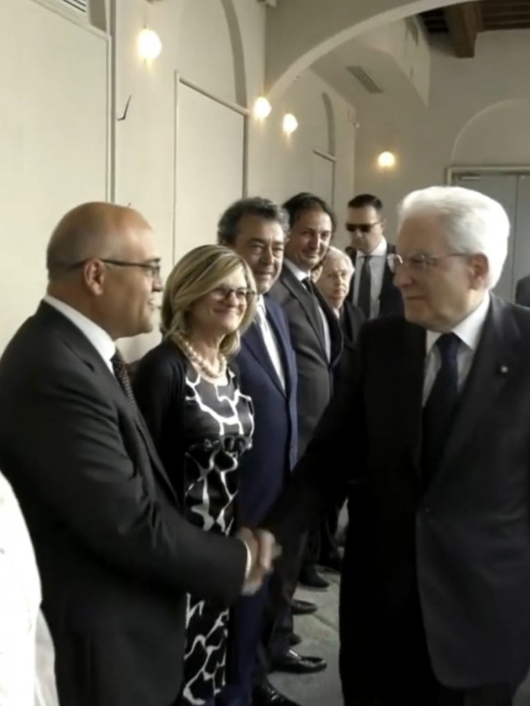 GIUSEPPE ANTOCI – Al 40° della morte di Ambrosoli con Sergio Mattarella