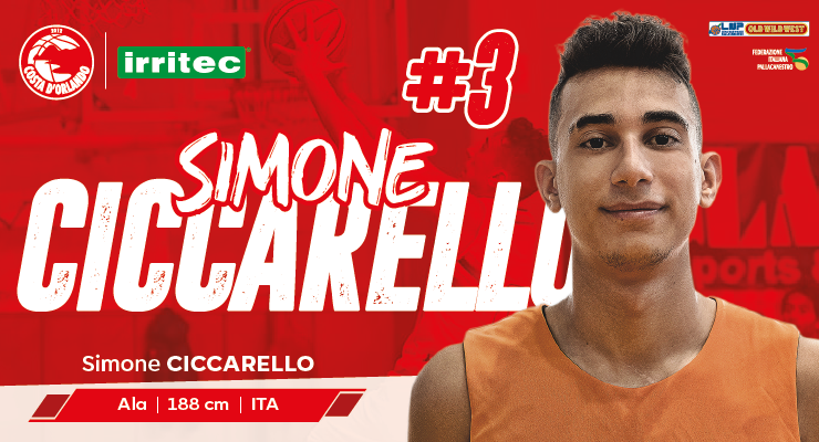 IRRITEC CAPO D’ORLANDO – In arrivo l’under Simone Ciccarello