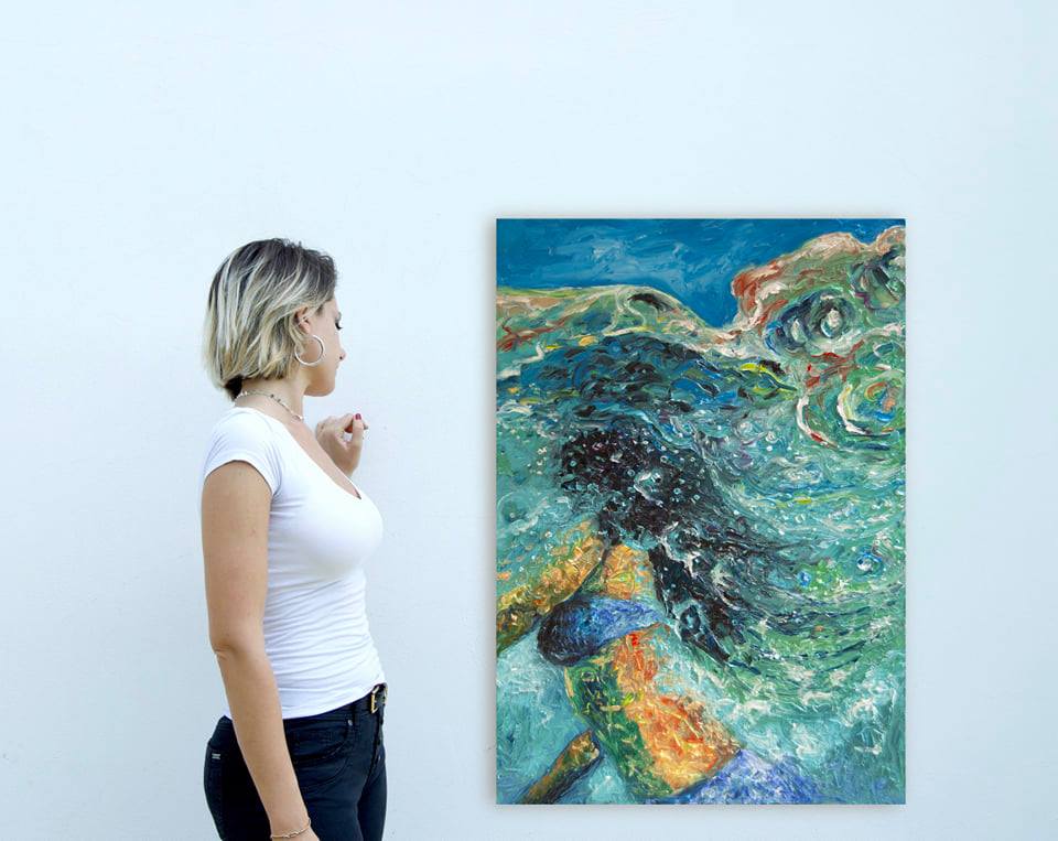 L’ARTE DI CHIARA MAGNI – Amando Van Gogh fa la finger painter, passando da Bukowski. L’intervista