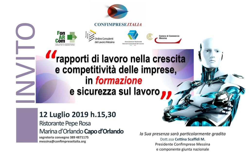 EVENTI & FORMAZIONE – Consulenti del lavoro a confronto a Capo d’Orlando