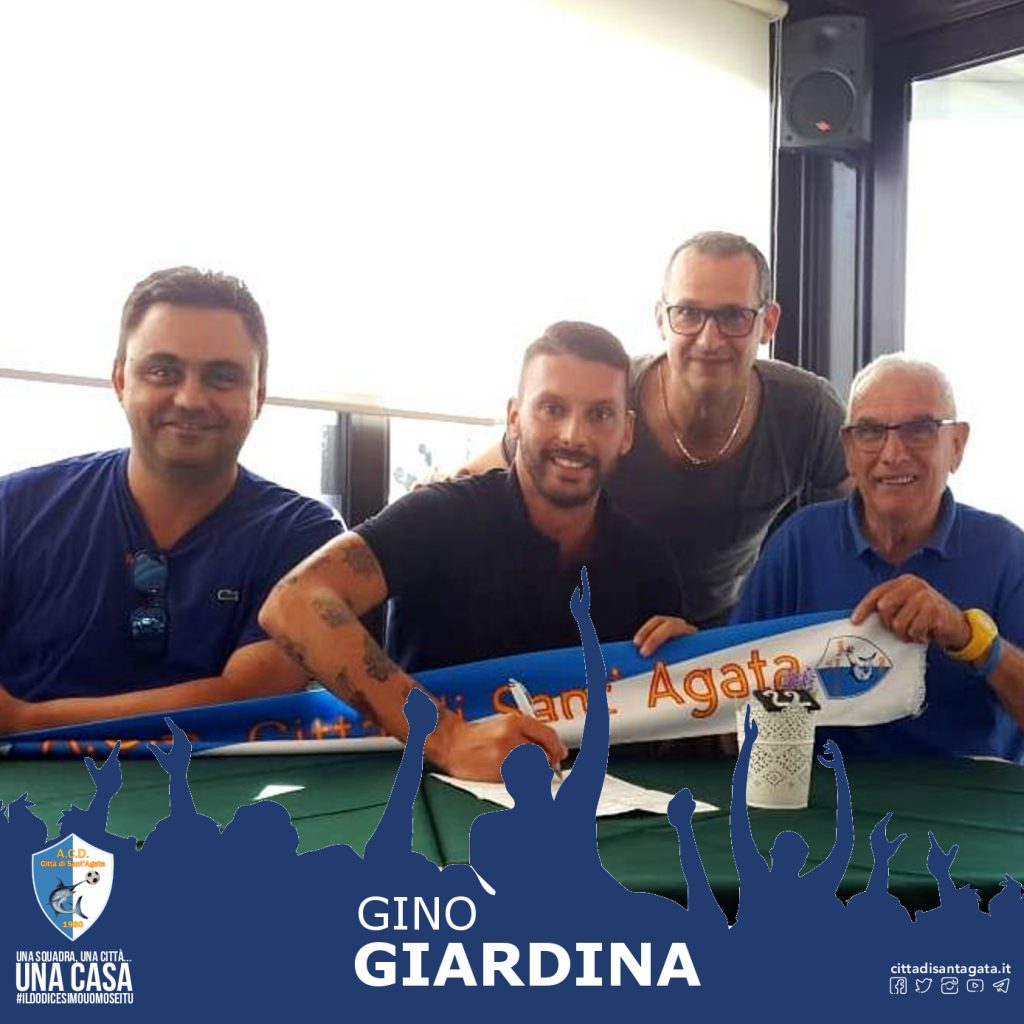 CITTÀ DI S.AGATA CALCIO – Ancora un colpo grosso. Per la difesa arriva Gino Giardina