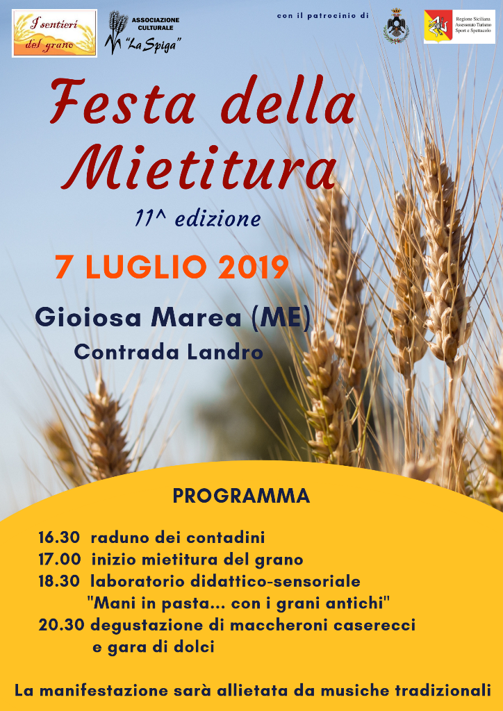 GIOIOSA MAREA – 11° edizione della Festa della mietitura