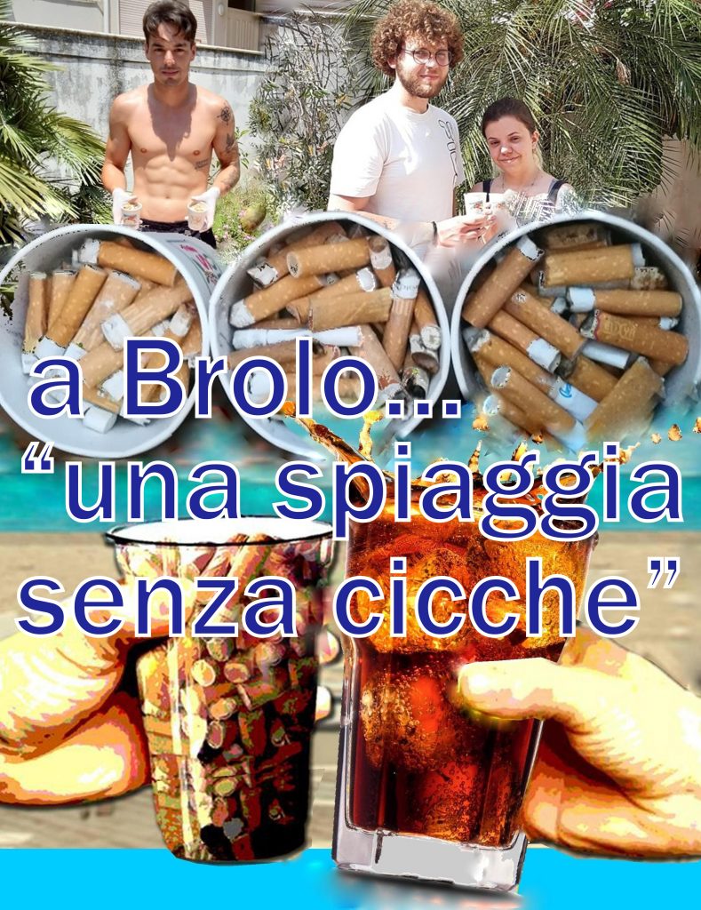 RAGAZZI IN GAMBA – A Brolo decolla l’iniziativa “spiaggia senza cicche”