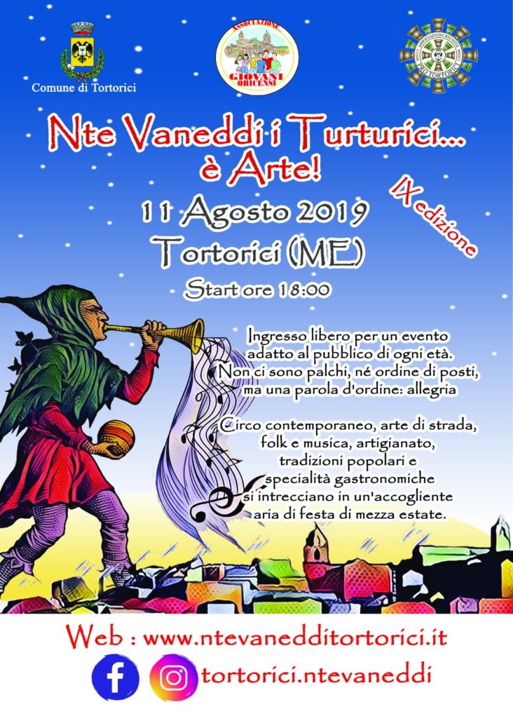 TORTORICI – “Nte vaneddi i Turturici…. è Arte!”