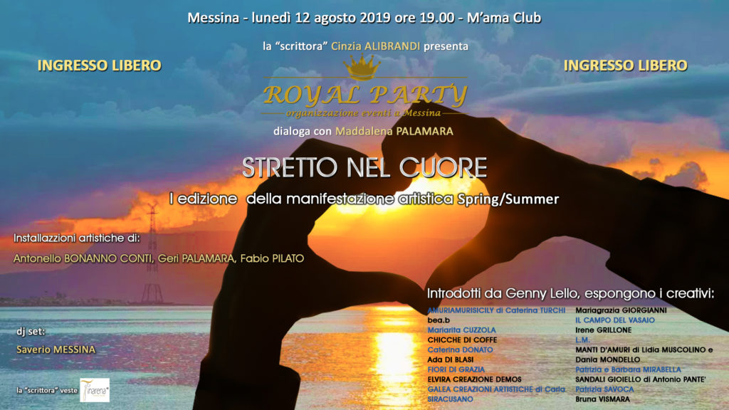 STRETTO NEL CUORE – Il 12 agosto la sfilata del talento siciliano