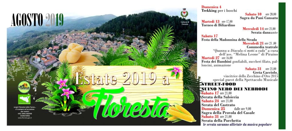 FLORESTA – Un agosto da “gustare”