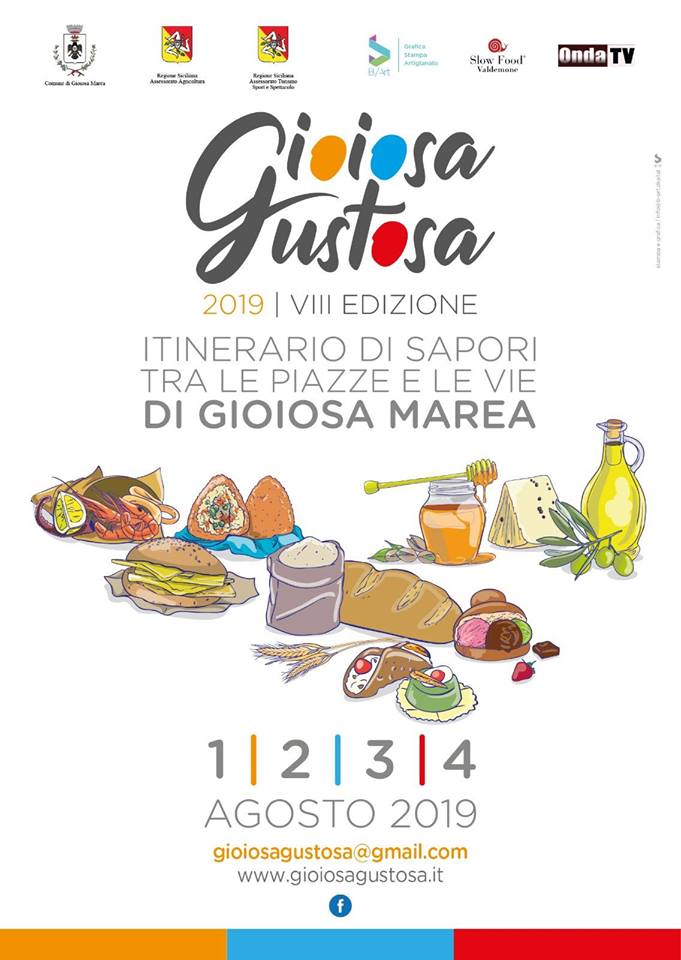 GIOIOSA GUSTOSA – Si inizia oggi… fino al 4 agosto