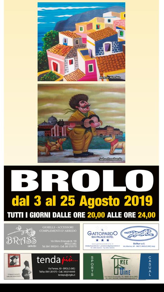 TRA ARTE & DESIGN – A Brolo si inaugura la Mostra d’arte dei Maestri contemporanei” curata dalla Pathos