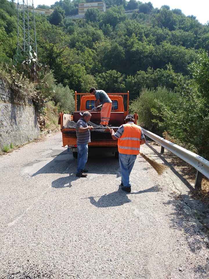 PIRAINO – Lavori in corso